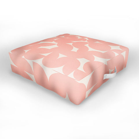 Colour Poems Abstract Shapes Collage III Outdoor Floor Cushion