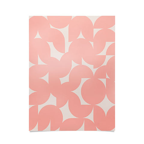 Colour Poems Abstract Shapes Collage III Poster