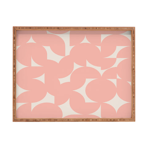 Colour Poems Abstract Shapes Collage III Rectangular Tray