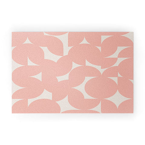 Colour Poems Abstract Shapes Collage III Welcome Mat