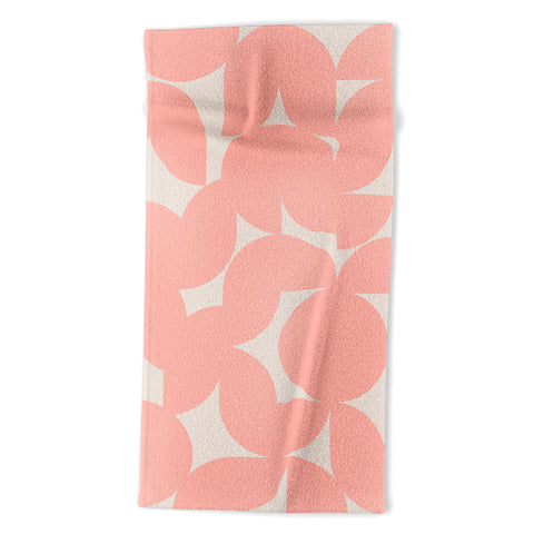 Colour Poems Abstract Shapes Collage III Beach Towel