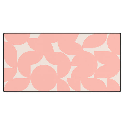 Colour Poems Abstract Shapes Collage III Desk Mat