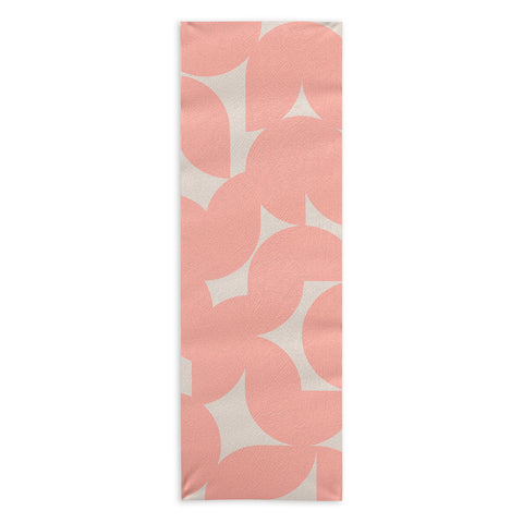 Colour Poems Abstract Shapes Collage III Yoga Towel
