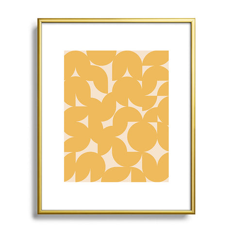 Colour Poems Abstract Shapes Collage IV Metal Framed Art Print