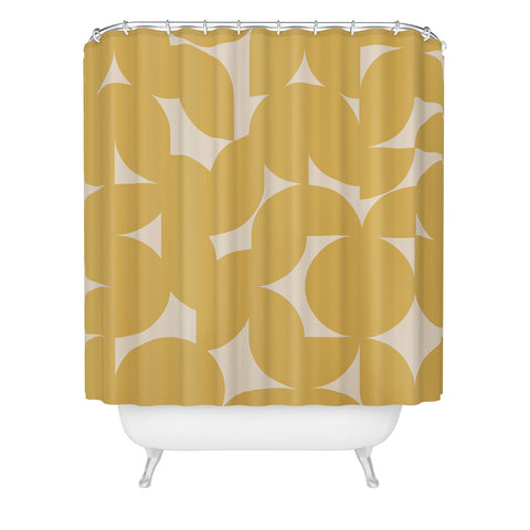 Colour Poems Abstract Shapes Collage IV Shower Curtain
