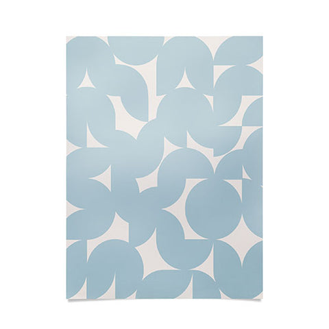 Colour Poems Abstract Shapes Collage V Poster