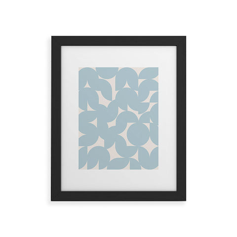 Colour Poems Abstract Shapes Collage V Framed Art Print