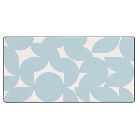 Colour Poems Abstract Shapes Collage V Desk Mat