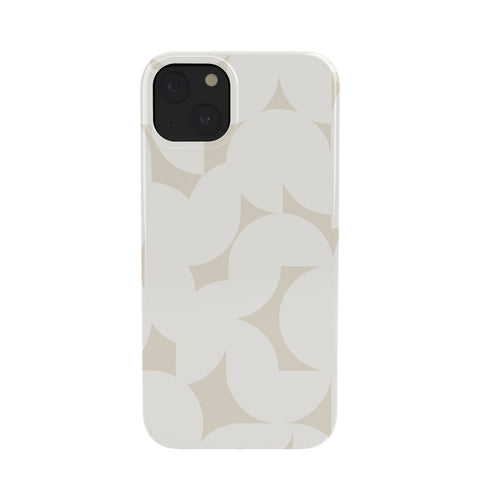 Colour Poems Abstract Shapes Neutral White Phone Case