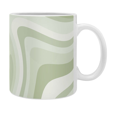 Colour Poems Abstract Wavy Stripes LXXVIII Coffee Mug