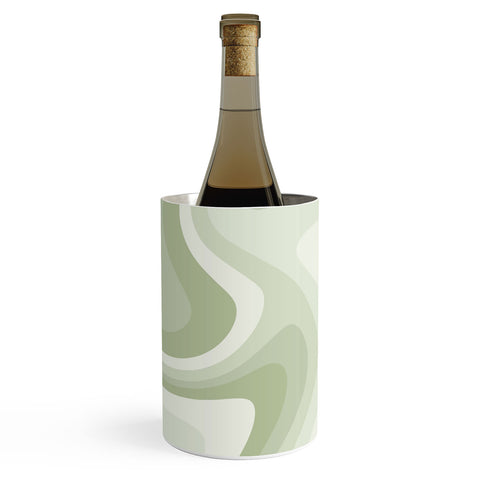 Colour Poems Abstract Wavy Stripes LXXVIII Wine Chiller