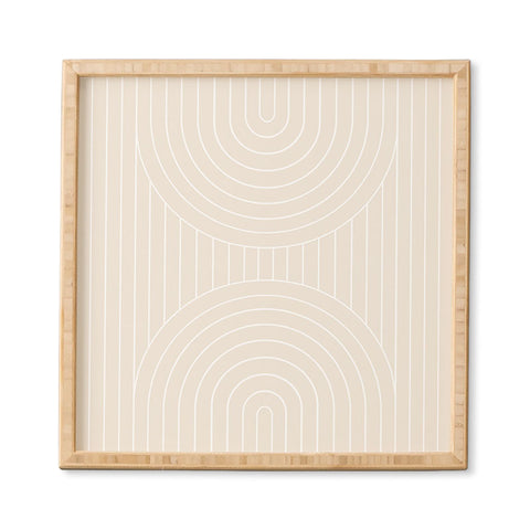 Colour Poems Arch Symmetry I Framed Wall Art