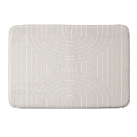 Colour Poems Arch Symmetry I Memory Foam Bath Mat
