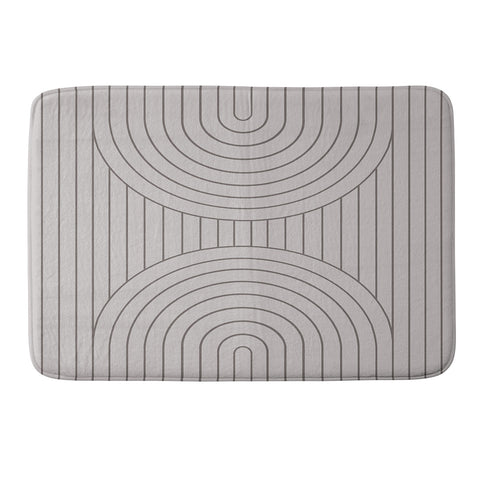 Colour Poems Arch Symmetry II Memory Foam Bath Mat