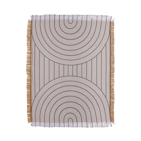 Colour Poems Arch Symmetry II Throw Blanket