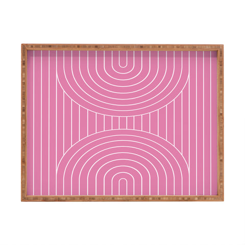 Colour Poems Arch Symmetry V Rectangular Tray