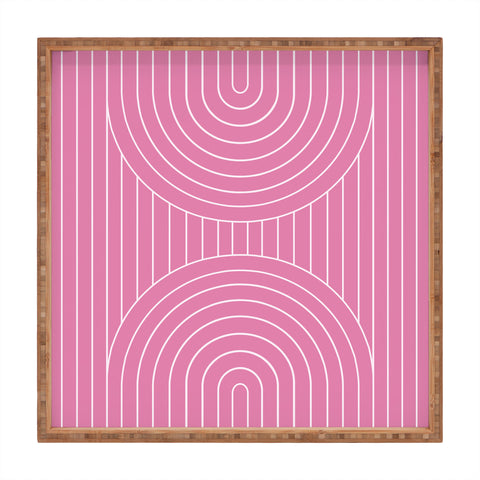 Colour Poems Arch Symmetry V Square Tray