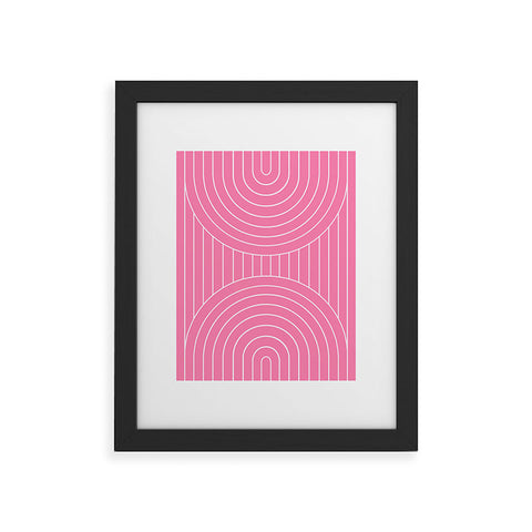 Colour Poems Arch Symmetry V Framed Art Print