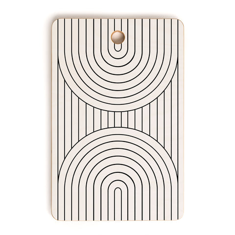 Colour Poems Arch Symmetry VI Cutting Board Rectangle