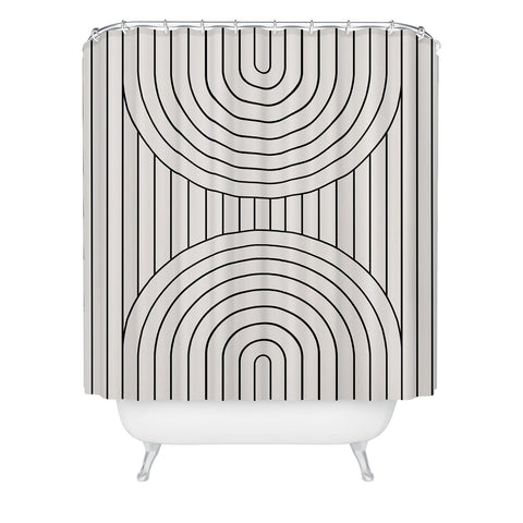 Colour Poems Arch Symmetry VI Shower Curtain