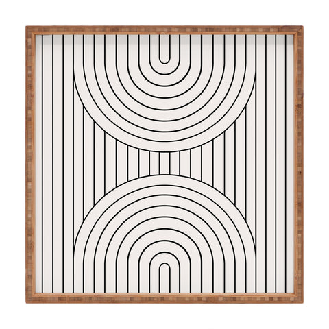 Colour Poems Arch Symmetry VI Square Tray