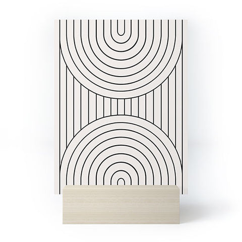 Colour Poems Arch Symmetry VI Mini Art Print