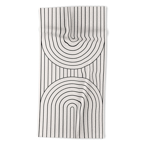 Colour Poems Arch Symmetry VI Beach Towel