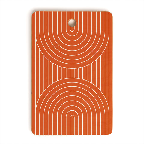 Colour Poems Arch Symmetry VIII Cutting Board Rectangle