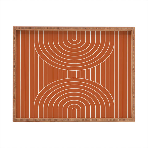 Colour Poems Arch Symmetry VIII Rectangular Tray