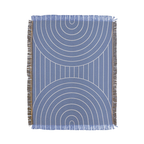 Colour Poems Arch Symmetry XII Throw Blanket