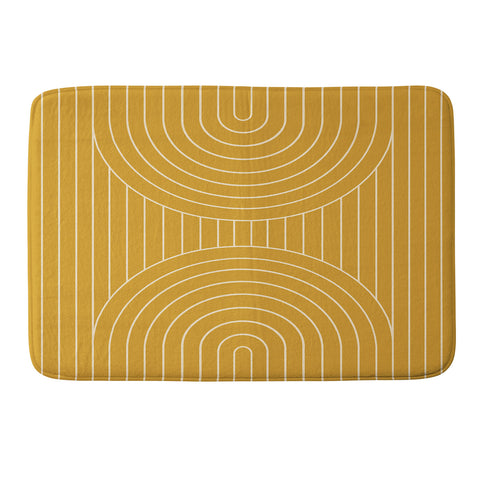 Colour Poems Arch Symmetry XXIII Memory Foam Bath Mat