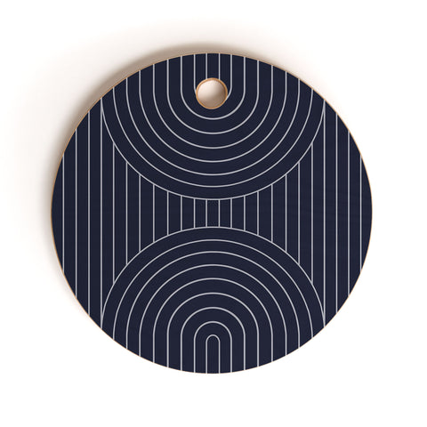 Colour Poems Arch Symmetry XXV Cutting Board Round