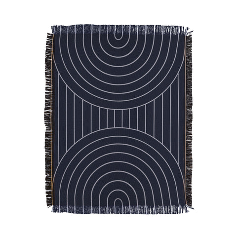 Colour Poems Arch Symmetry XXV Throw Blanket
