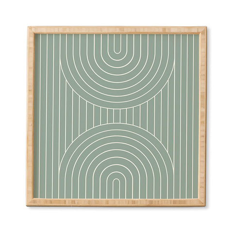 Colour Poems Arch Symmetry XXVIII Framed Wall Art