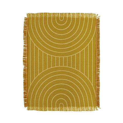 Colour Poems Arch Symmetry XXXI Throw Blanket