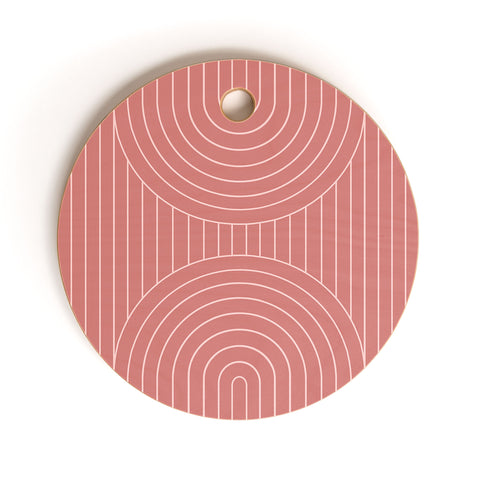 Colour Poems Arch Symmetry XXXII Cutting Board Round