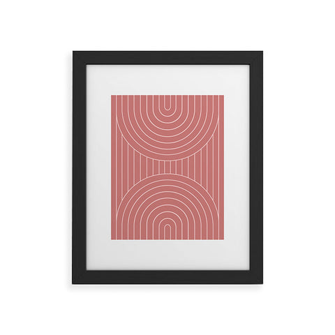 Colour Poems Arch Symmetry XXXII Framed Art Print