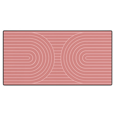 Colour Poems Arch Symmetry XXXII Desk Mat