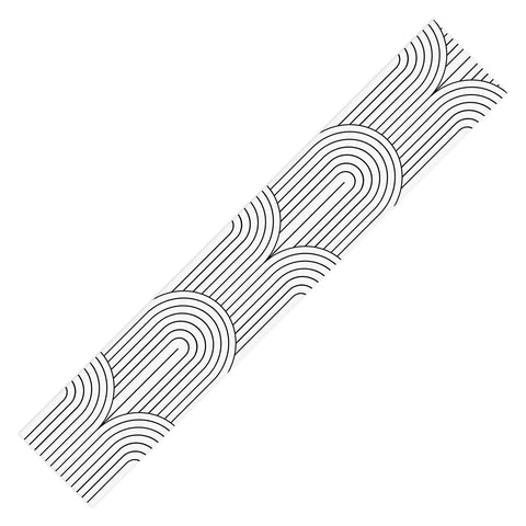 Colour Poems Art Deco Arch Pattern IX Table Runner