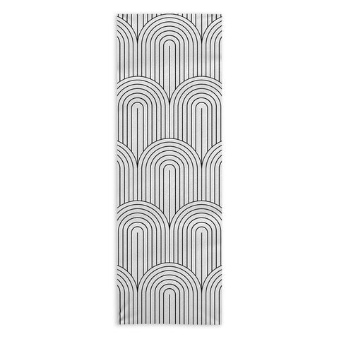 Colour Poems Art Deco Arch Pattern IX Yoga Towel