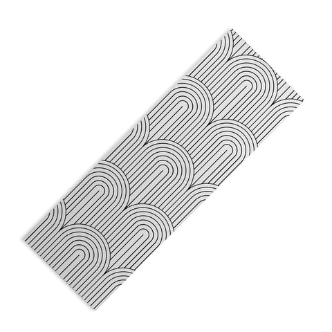 Colour Poems Art Deco Arch Pattern IX Yoga Mat
