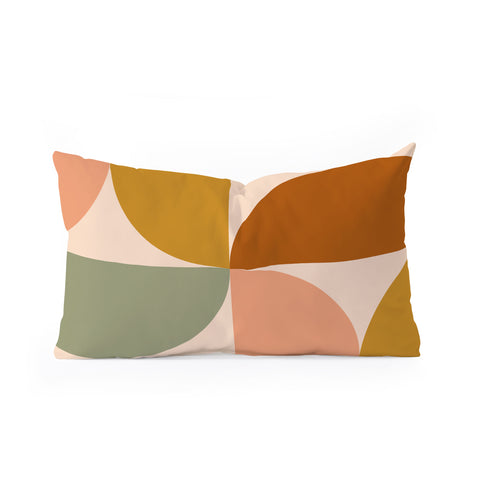 Colour Poems Bold Minimalism X Oblong Throw Pillow