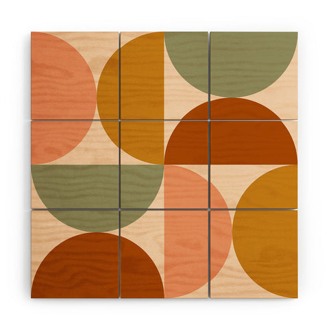Colour Poems Bold Minimalism X Wood Wall Mural
