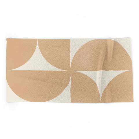 Colour Poems Bold Minimalism XCVI Beach Towel