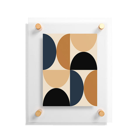 Colour Poems Bold Minimalism XII Floating Acrylic Print