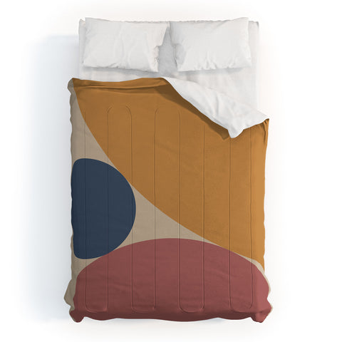 Colour Poems Circular Abstract Comforter