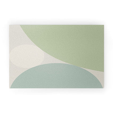 Colour Poems Circular Abstract VI Welcome Mat