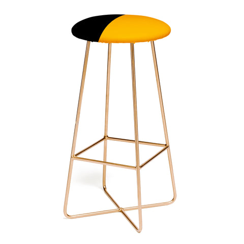 Colour Poems Color Block Abstract Bar Stool
