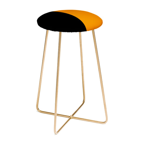 Colour Poems Color Block Abstract Counter Stool