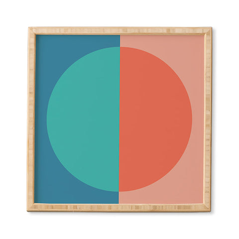 Colour Poems Color Block Abstract II Framed Wall Art